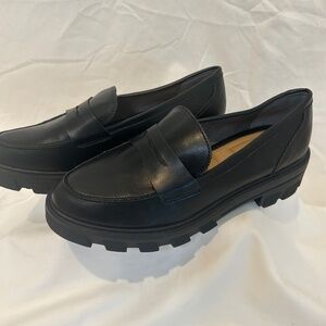 Crown Vintage Lane Loafers Black Size 9M
